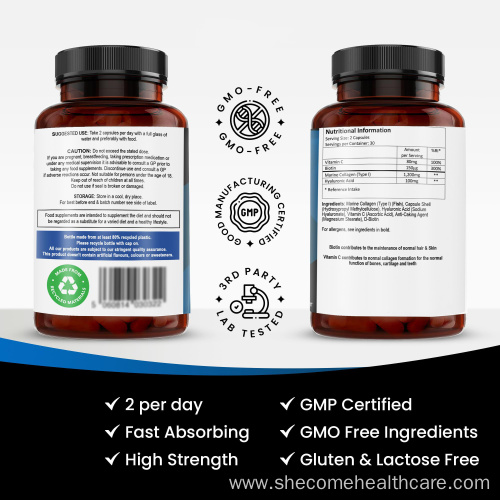 marine collagen hair nail support marine collagen capsules